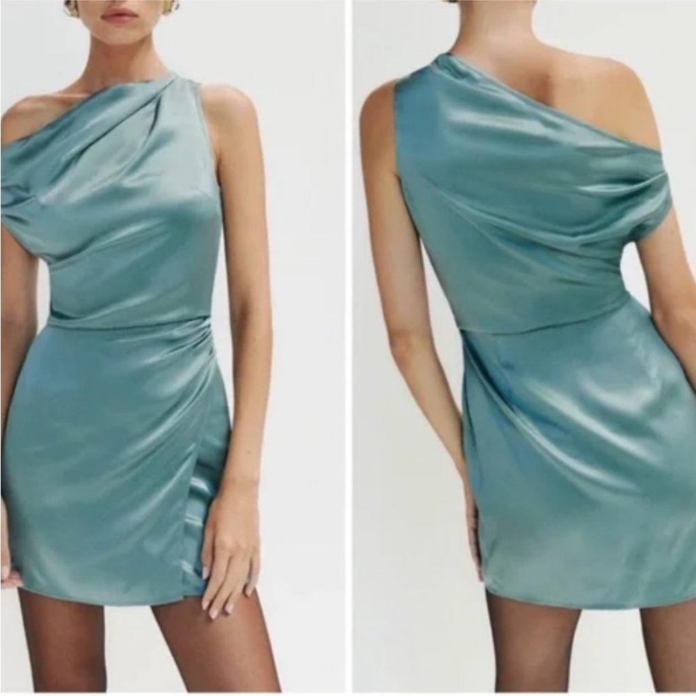 Reformation Alanis Silk Dress